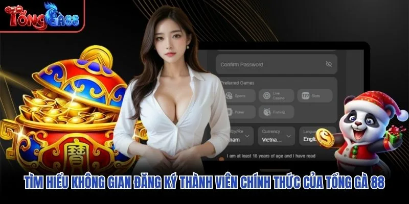 Tìm hiểu không gian đăng ký thành viên chính thức của Tổng Gà 88 Tìm hiểu không gian đăng ký thành viên chính thức của Tổng Gà 88